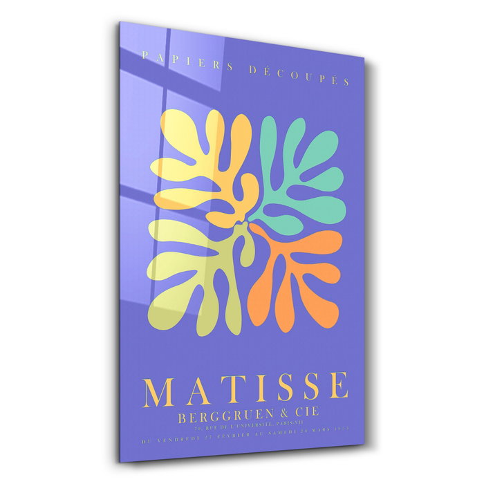 Wallity Pintura Decorativa de Vidrio Templado Multicolor 35 x 55 cm